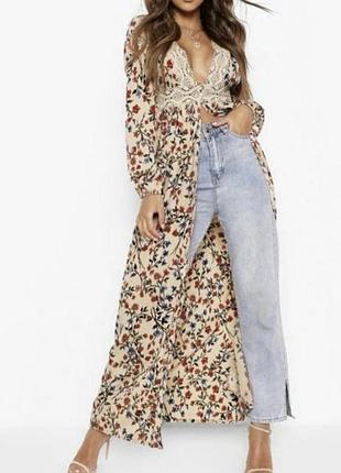 Накидка/пляжное платье/туника boohoo l/ xl