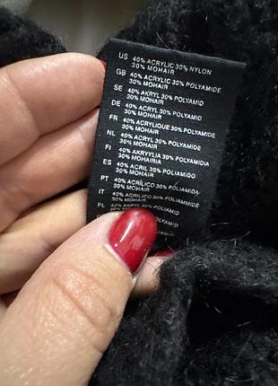 Мохерова кофта кардиган h&m. l 4
