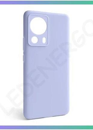 Чехол силиконовый для xiaomi redmi 13 lite лавандовый чехол-накладка без логотипа для смартфона sku_27 sku_stcom_2710000274537