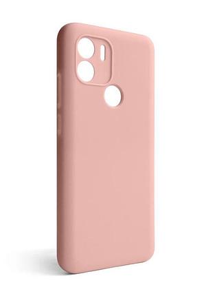 Чехол силиконовый для xiaomi redmi a1 plus розовый без логотипа защитная накладка для смартфона sku_stcom_2710000265870