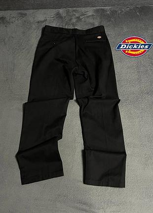 (l) dickies брюки черные original 874 work pant