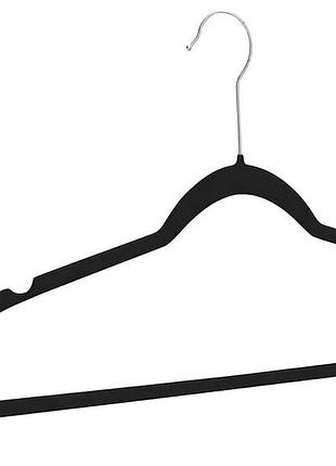 15 шт. вешалки для одежды 44х22 см amazon basics бархатные вешалки для одежды