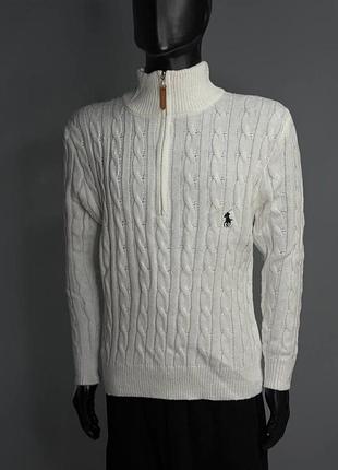 Светр polo ralph lauren синій m