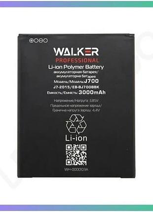 Акумулятор walker professional для samsung galaxy j7 3000mah оригінальний акумулятор для телефону (цін sku_stcom_2710000202134