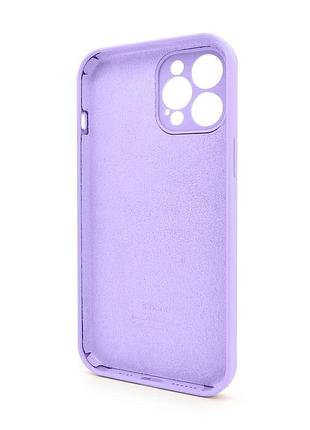 Чехол full silicone case для apple iphone 12 pro max лавандовый силиконовый с закрытой камерой sku_271 sku_stcom_2710000228844 2