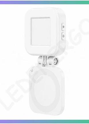 Led лампа l18 белая поворотная на 360 градусов magsafe 750mah type-c 1,5w для освещения помещений sku_ sku_stcom_2710000358015