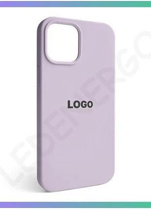 Чехол full silicone case для apple iphone 12 pro max фиолетовый силиконовый чехол-накладка с логотипом sku_stcom_2710000313038