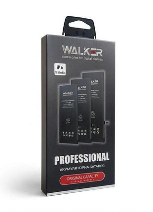 Аккумулятор walker professional для apple iphone 6 1810mah батарея для телефона 3.82v 24 месяца sku_27 sku_stcom_2710000188971 3