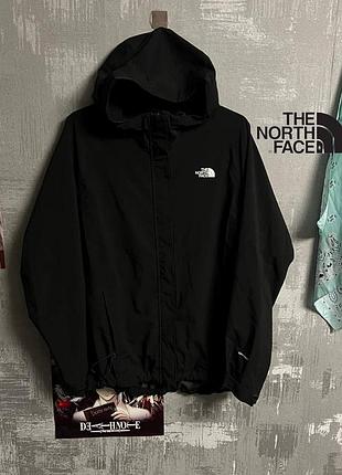 (m) the north face ветровка черная tnf на мембране dryvent
