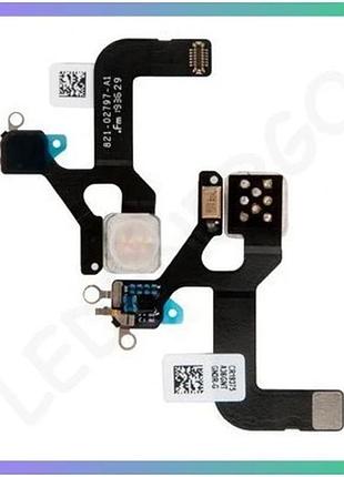 Шлейф для apple iphone 12 з мікрофоном та спалахом нижня плата для заміни оригінальна якість sku_27100 sku_stcom_2710000351672