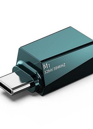 Адаптер beyeah usb c на 3.5 мм 32 біт/384 кгц адаптер для навушників aux usb c