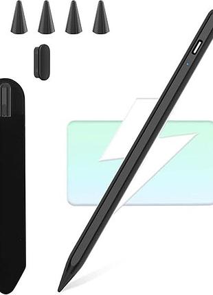 Активный стилус active capacitive stylus 1.5mm superfine nib стилус для планшетов с 4 сменными наконечниками
