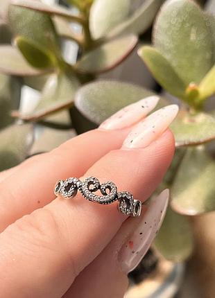 Серебряное кольцо пандора р.16.5, 18,5 9