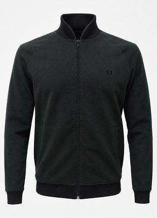 Куртка чоловіча fred perry бомбер чорний