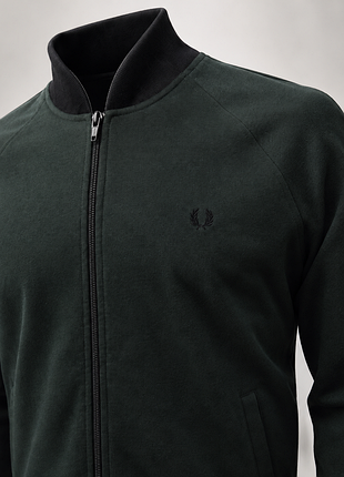 Куртка чоловіча fred perry бомбер чорний 2