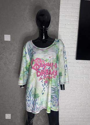 Кофта блуза футболка дуже великого розміру батал angel of style, xxxxxl