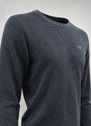 Светр чоловічий hollister co. синій 2