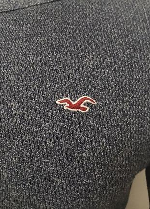 Светр чоловічий hollister co. синій 4
