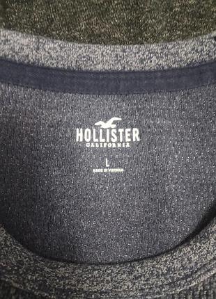 Светр чоловічий hollister co. синій 5