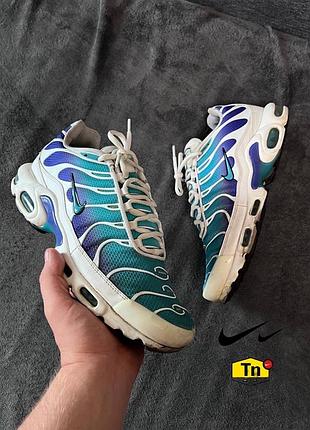 (45) nike кроссовки air tn max plus бирюзово-фиолетовые