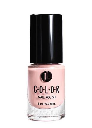 Лак для нігтів jovial luxe color 6мл № 006 матовий глянець пудровий