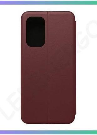Чехол-книжка premium для samsung galaxy a53 5g бордовый с отделением для карт шкірозамінник sku_271000 sku_stcom_2710000263241