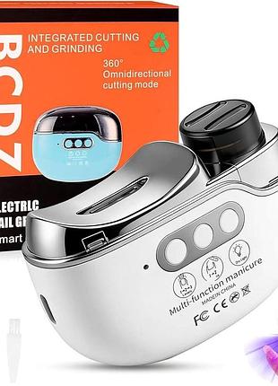 Электрические кусачки для ногтей 4 в 1 bcdz electric nail grinder автоматические кусачки для ногтей