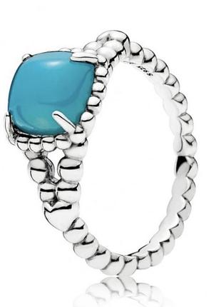 Серебряное кольцо пандора р.16, 17,5 pandora