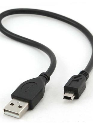 Кабелі cablexpert usb 2.0 am to mini 5p 0,3 м