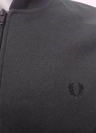 Куртка чоловіча fred perry бомбер чорний 6