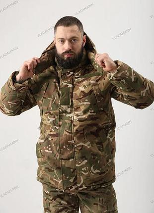 Бушлат тактичний tm undolini patriot,військова куртка мультикам хб ріп-стоп