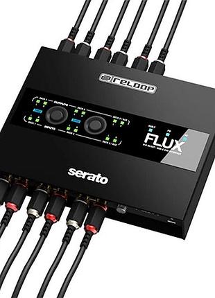 Dvs-аудіоінтерфейс reloop flux black 4