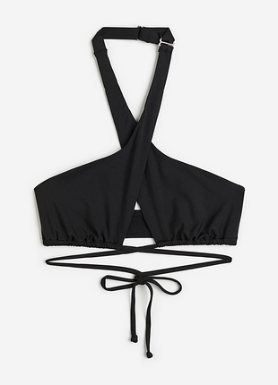 Новий верх від купальника h&amp;m halterneck bikini top - s