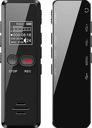 Цифровой диктофон tschisen digital voice recorder v90 диктофон с функцией воспроизведения 64 гб