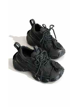 Кросівки evie для дівчинки basics n116 black, розмір 37 (24 см.)