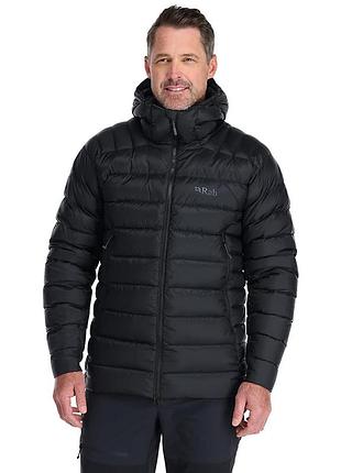 Пуховик rab electron pro down jacket (размер large, цвет black)