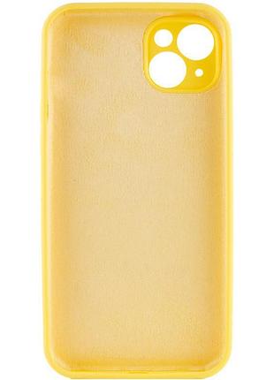 Чохол silk full camera protective (aa) no logo для apple iphone 14 (6.1") 4