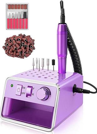Фрезер манікюрний electric nail drill kit, pro drill професійний фрезер для манікюру 20000 об/хв