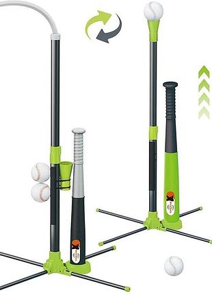 Метатель мячей для малышей 3 в 1 surelect baseball sport set набор для игры в бейсбол для детей