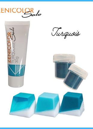 Пигмент бирюза (бирюзово-голубой) zenicolor solo - 5г
