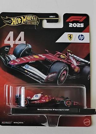 Колекційна моделька hot wheels ferrari f1 2025, червона