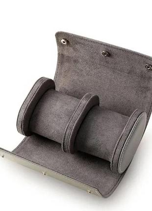Коробка для двух часов roll grey