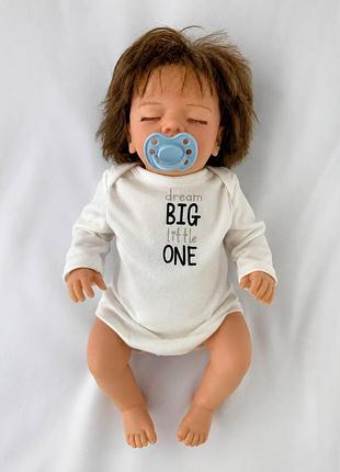 Реалистичная кукла длиной 50 см reborn baby doll 00423 детализированная кукла-новорожденный с мягким телом