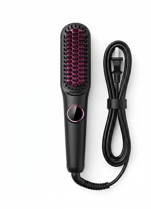 Расческа-выпрямитель для волос 18 вт hair stylist ss03 ионная расческа для волос