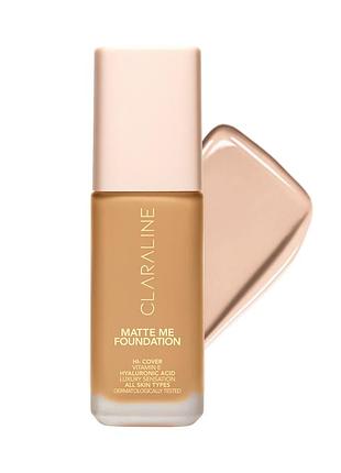 Матирующая тональная основа claraline m40 soft tan, 44 мл