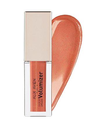 Блиск для губ з ефектом об'єму alix avien 210 sunny glaze, 3,5 мл