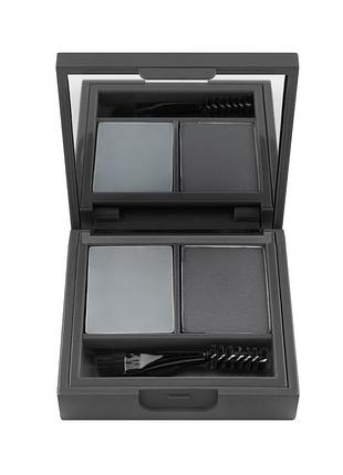 Палетка для макияжа бровей alix avien 704 true gray, 2х 1,5 г