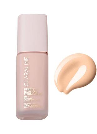 Сияющая тональная основа с spf 15 claraline p110 sunlight, 44 мл