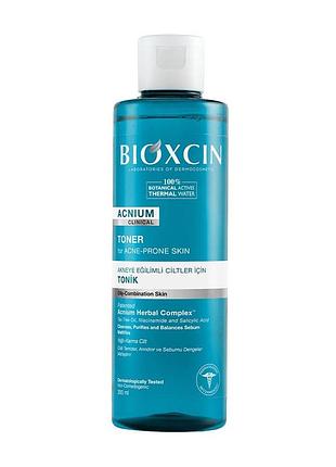 Себорегулирующий тоник для лица против акне bioxcin, 200 мл