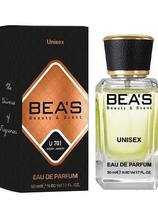 Парфюмированная вода bea's u701 унисекс, 50 мл